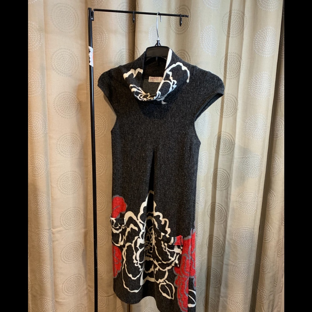 Funky People knit dress with front pockets